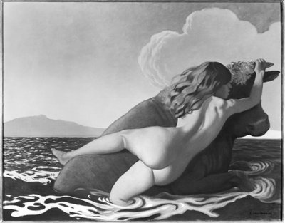 The Rape of Europa by Felix Edouard Vallotton